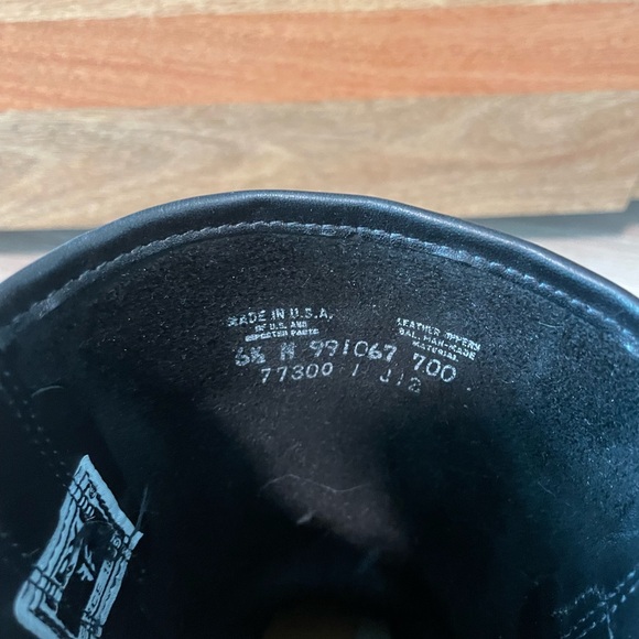 Frye 2R Harness Boots in Black Leather - Picture 8 of 10